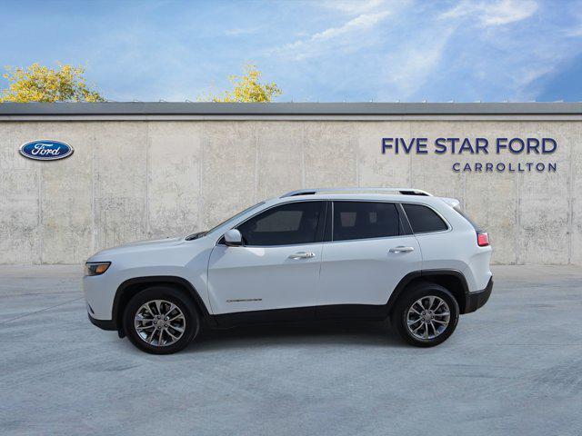 used 2021 Jeep Cherokee car, priced at $18,500