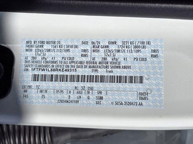 new 2024 Ford F-150 car, priced at $52,685