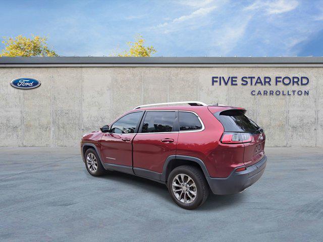 used 2021 Jeep Cherokee car, priced at $20,500