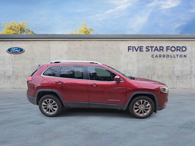 used 2021 Jeep Cherokee car, priced at $20,500