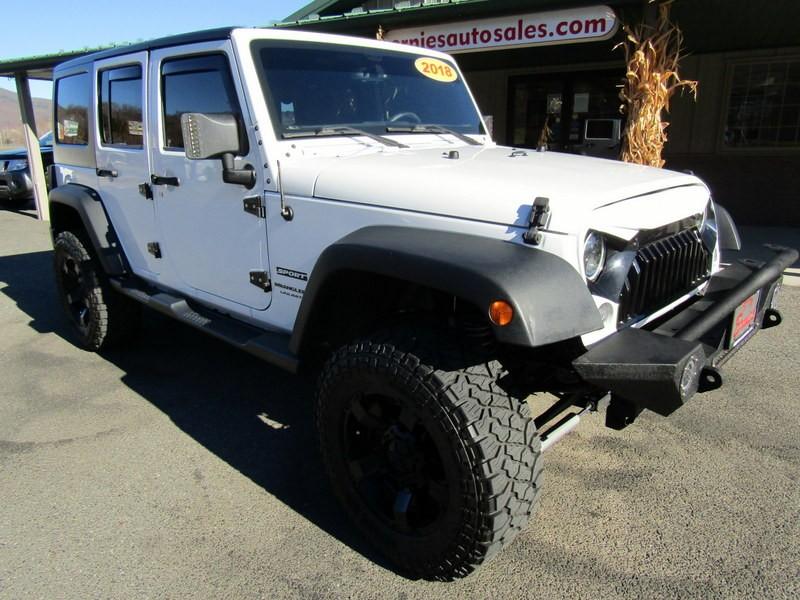 used 2018 Jeep Wrangler JK Unlimited car, priced at $23,995