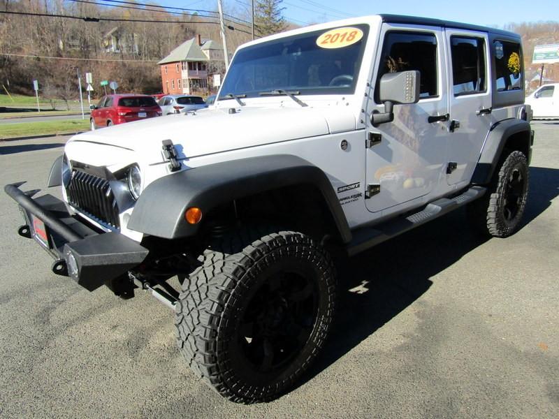 used 2018 Jeep Wrangler JK Unlimited car, priced at $23,995