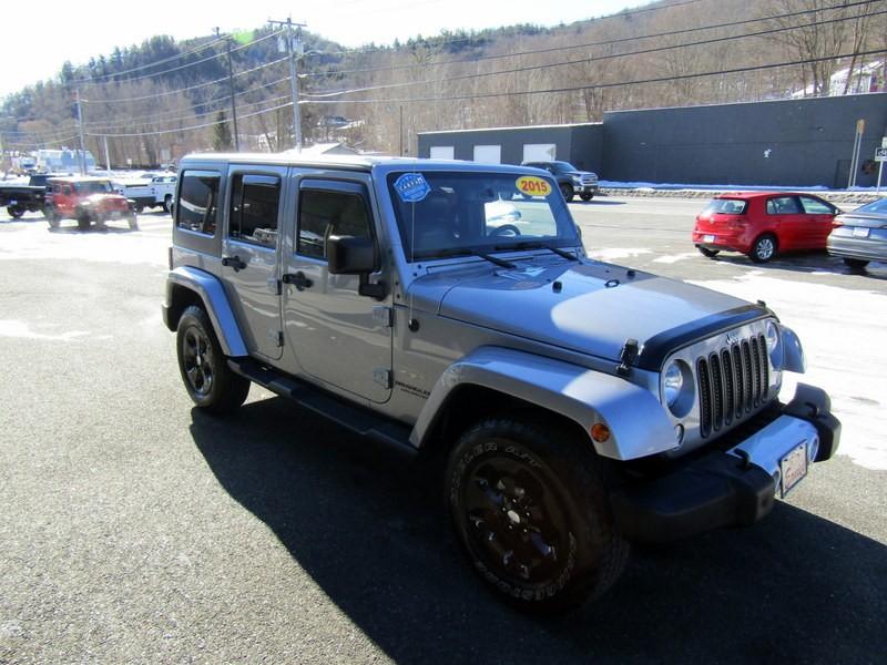 used 2015 Jeep Wrangler Unlimited car, priced at $19,995