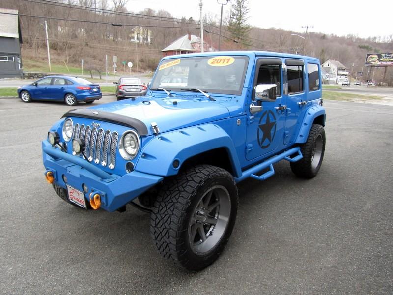 used 2011 Jeep Wrangler Unlimited car, priced at $22,500