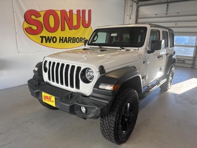 used 2020 Jeep Wrangler Unlimited car, priced at $25,972