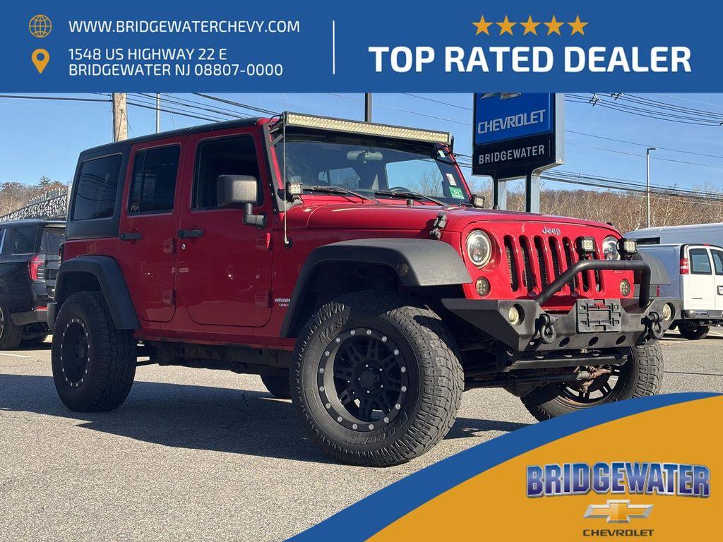 used 2011 Jeep Wrangler Unlimited car, priced at $11,499
