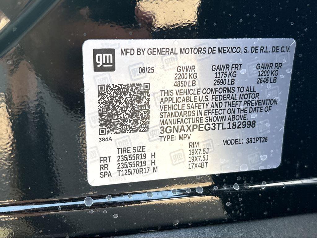 new 2026 Chevrolet Equinox car, priced at $33,070