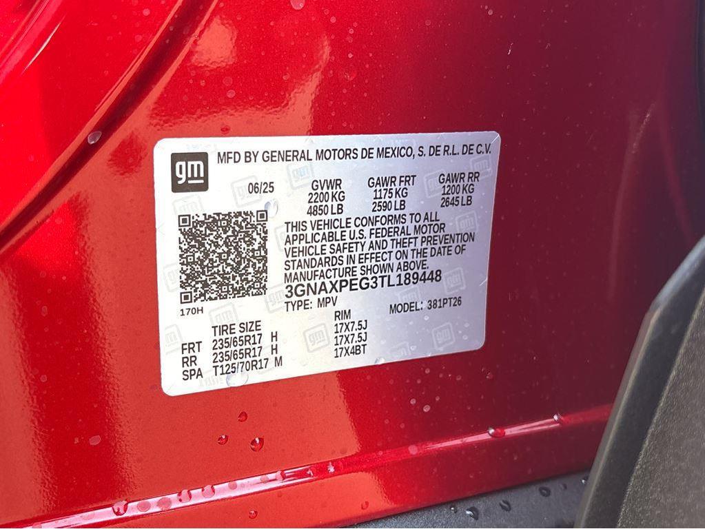 new 2026 Chevrolet Equinox car, priced at $32,644