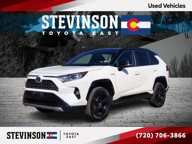 used 2021 Toyota RAV4 Hybrid car, priced at $36,991