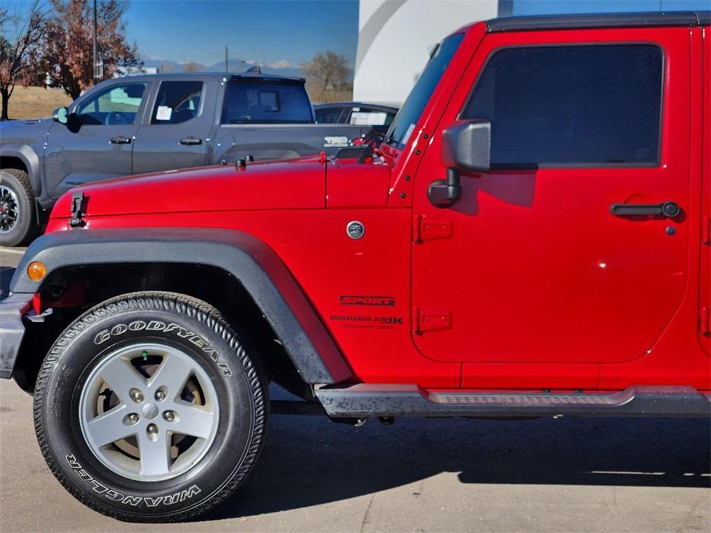 used 2018 Jeep Wrangler JK Unlimited car, priced at $18,993