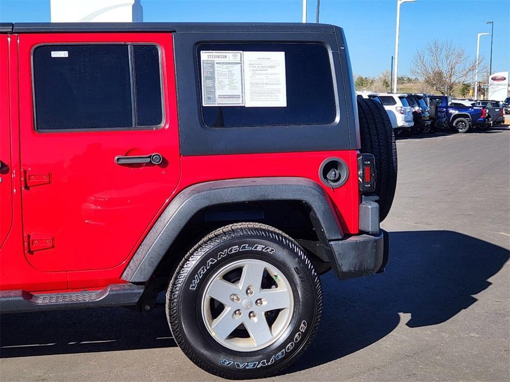 used 2018 Jeep Wrangler JK Unlimited car, priced at $18,993