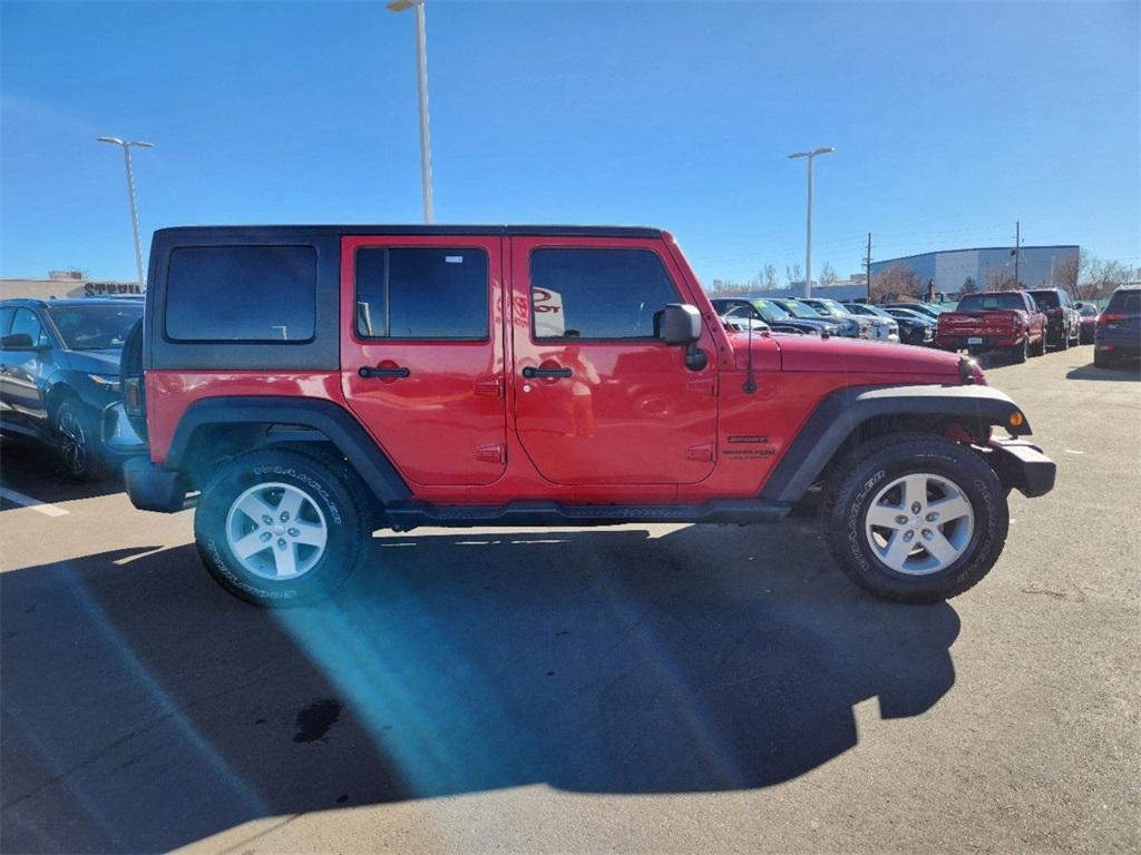 used 2018 Jeep Wrangler JK Unlimited car, priced at $18,993