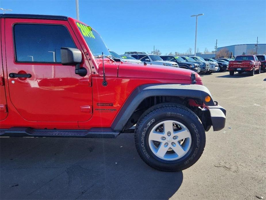 used 2018 Jeep Wrangler JK Unlimited car, priced at $18,993