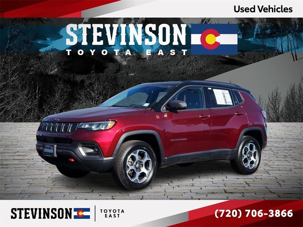 used 2022 Jeep Compass car, priced at $20,994