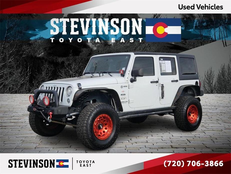 used 2017 Jeep Wrangler Unlimited car, priced at $17,994