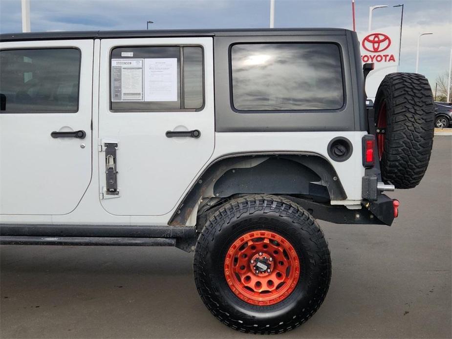 used 2017 Jeep Wrangler Unlimited car, priced at $17,994