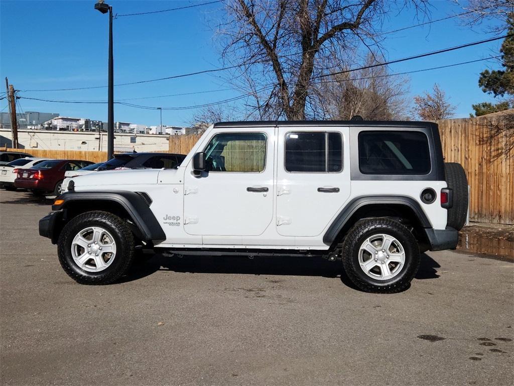 used 2021 Jeep Wrangler Unlimited car, priced at $22,994