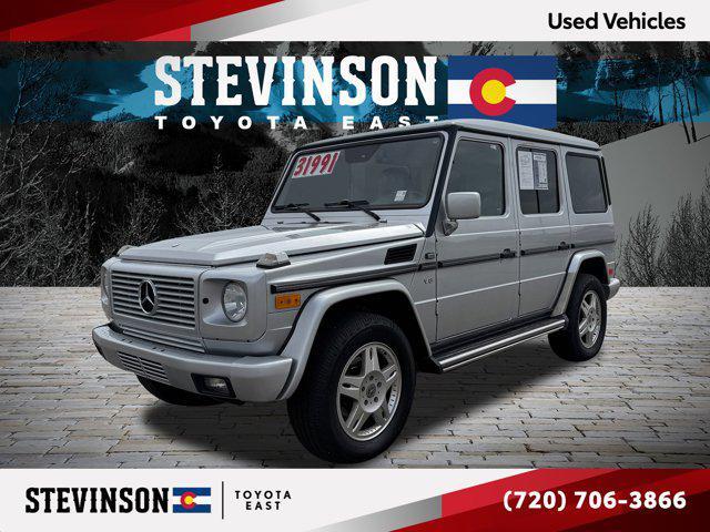 used 2002 Mercedes-Benz G-Class car, priced at $27,494