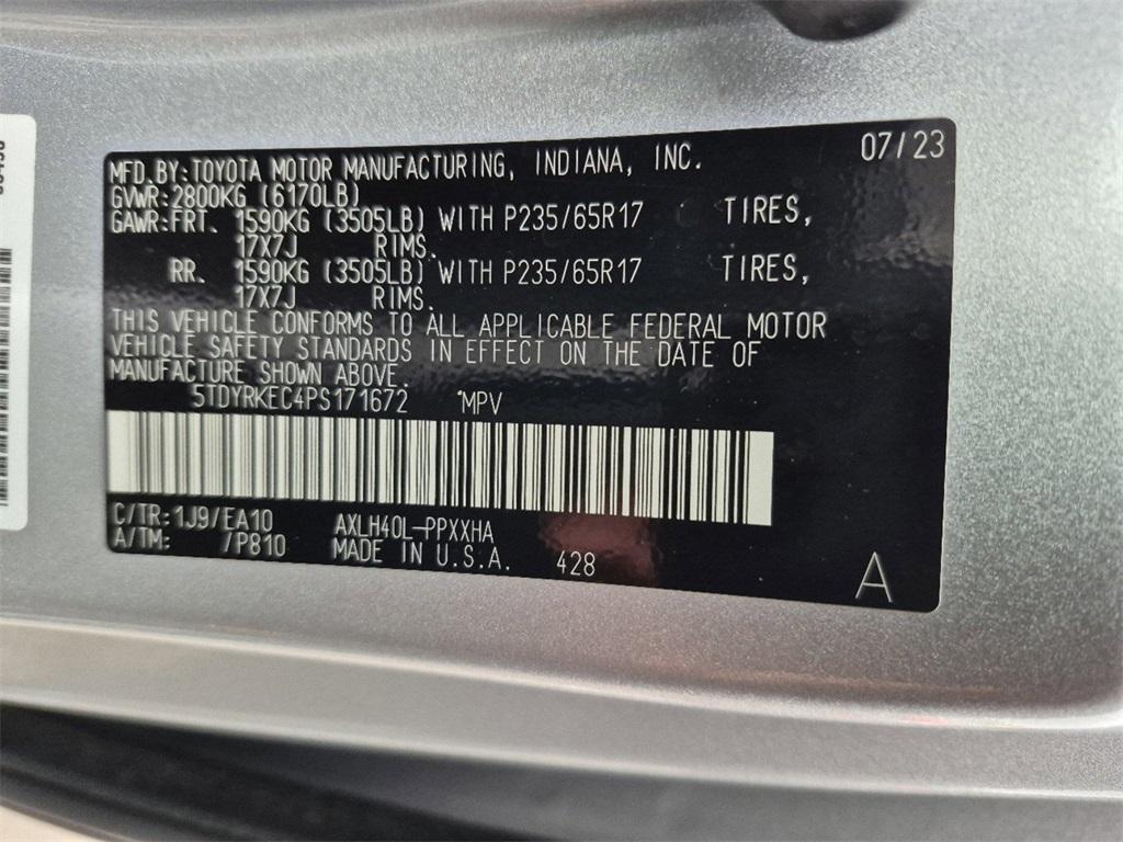 used 2023 Toyota Sienna car, priced at $41,981