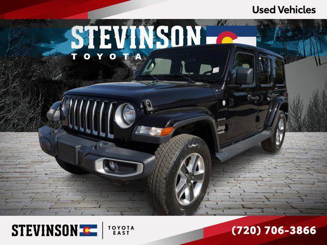 used 2019 Jeep Wrangler Unlimited car, priced at $29,292