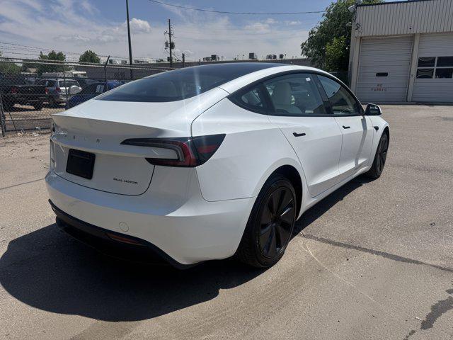 used 2025 Tesla Model 3 car, priced at $39,991