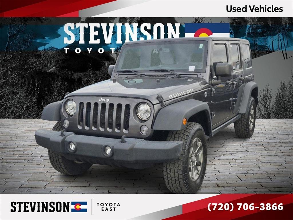 used 2017 Jeep Wrangler Unlimited car, priced at $20,994