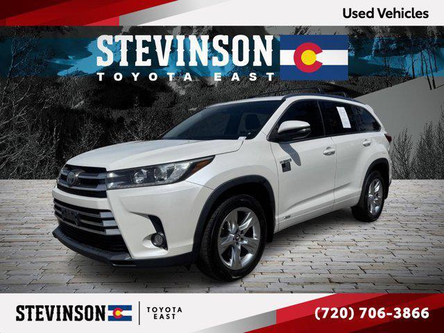 used 2018 Toyota Highlander Hybrid car, priced at $29,381