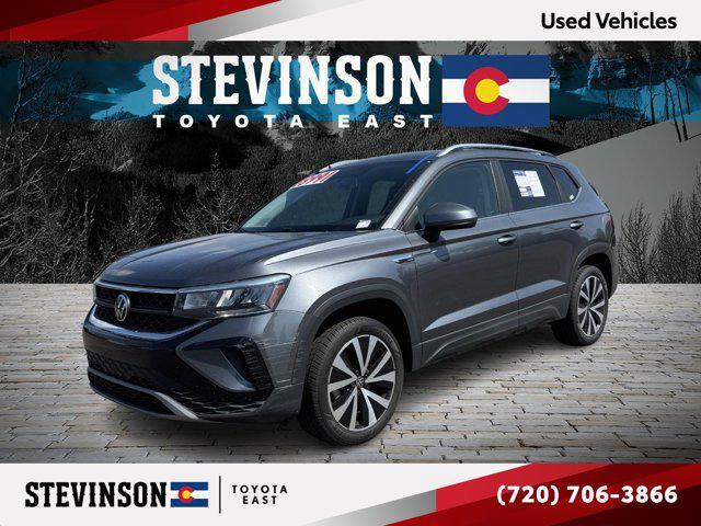 used 2022 Volkswagen Taos car, priced at $18,991