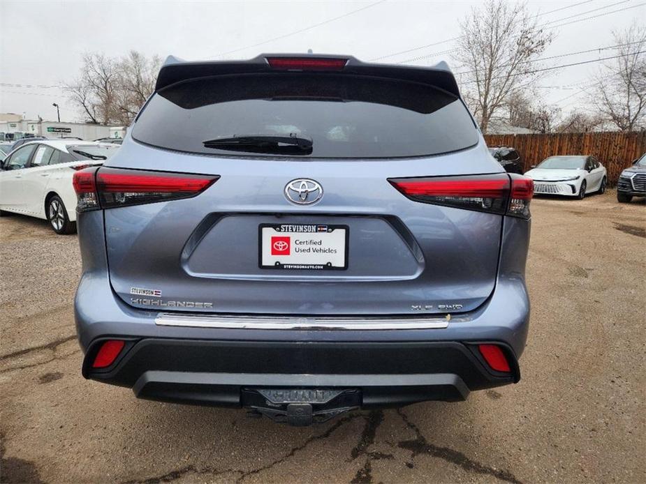 used 2022 Toyota Highlander car, priced at $28,983