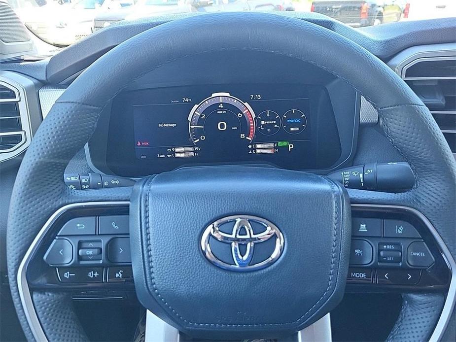 new 2024 Toyota Tundra Hybrid car, priced at $70,052