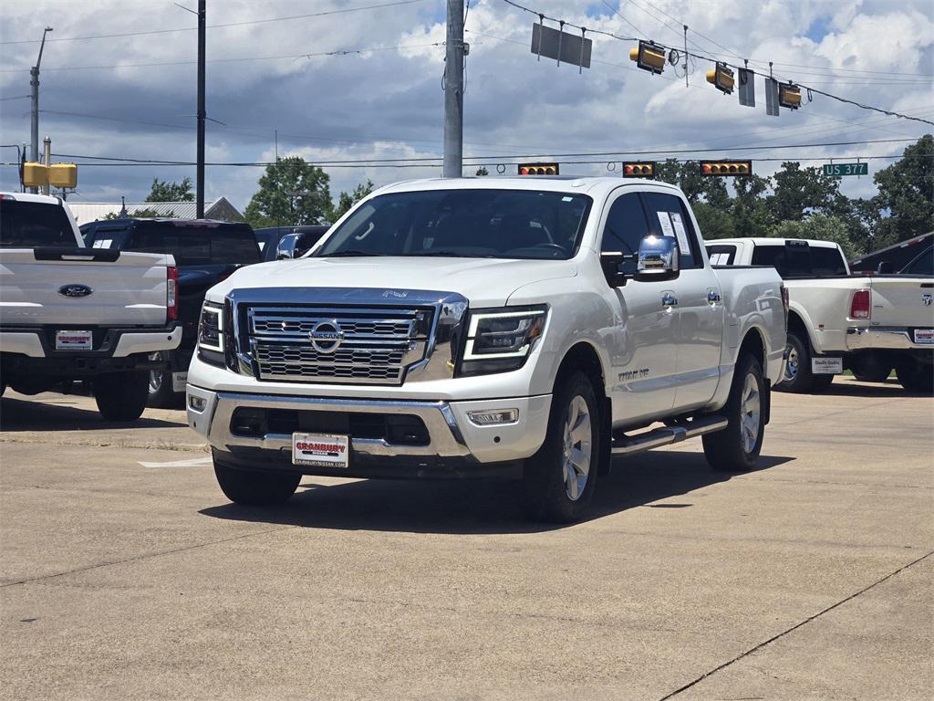 used 2020 Nissan Titan car, priced at $33,408