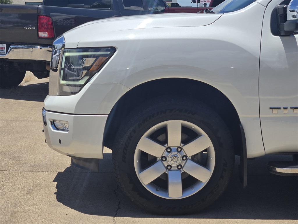 used 2020 Nissan Titan car, priced at $33,408