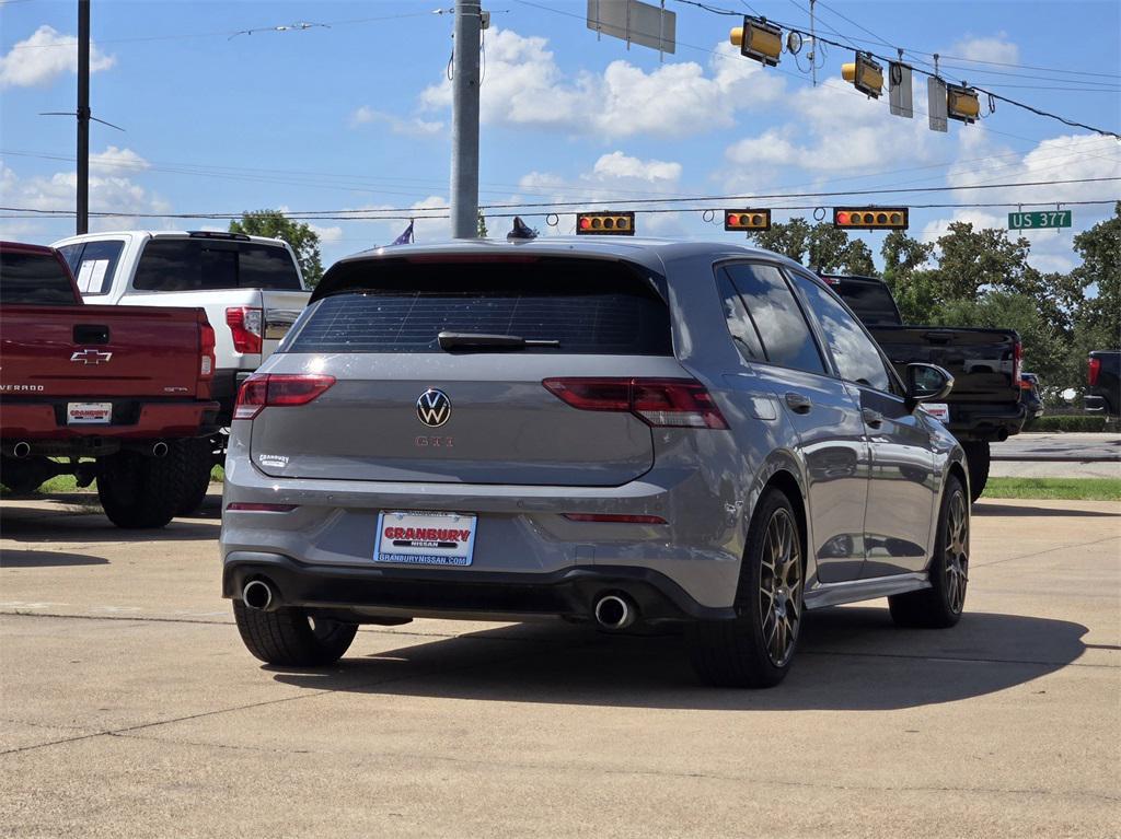 used 2023 Volkswagen Golf GTI car, priced at $23,875