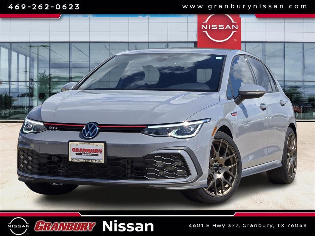 used 2023 Volkswagen Golf GTI car, priced at $23,875