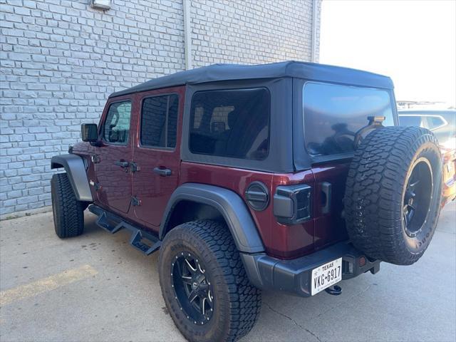 used 2021 Jeep Wrangler Unlimited car, priced at $25,994