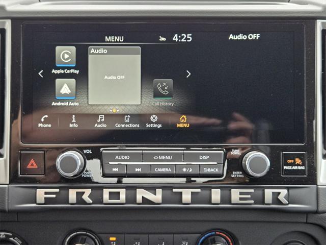 new 2025 Nissan Frontier car, priced at $38,215