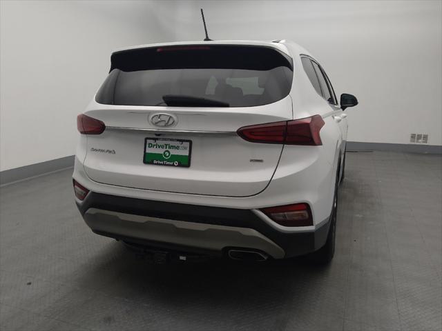 used 2020 Hyundai Santa Fe car, priced at $20,995