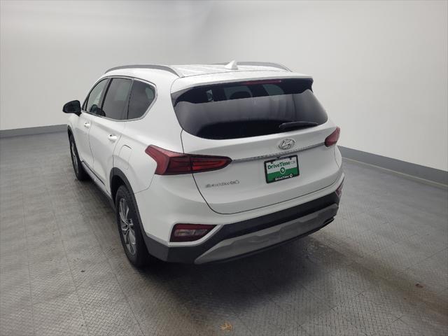 used 2019 Hyundai Santa Fe car, priced at $16,695