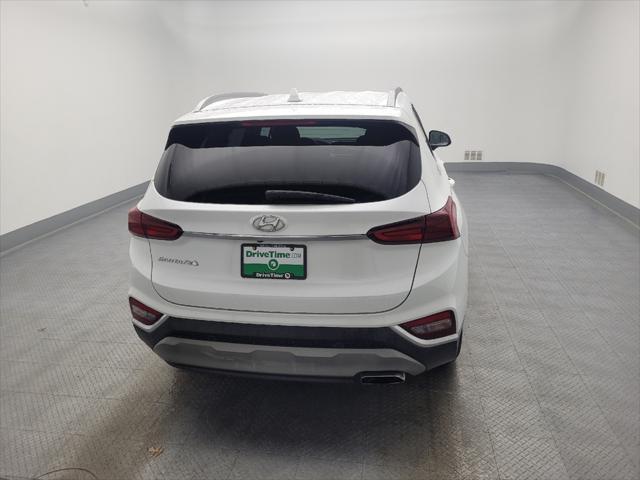 used 2019 Hyundai Santa Fe car, priced at $16,695