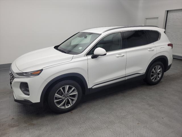 used 2019 Hyundai Santa Fe car, priced at $16,695