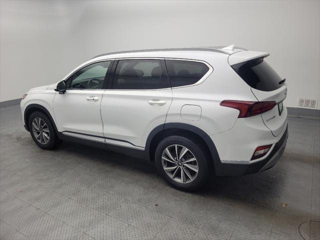 used 2019 Hyundai Santa Fe car, priced at $16,695