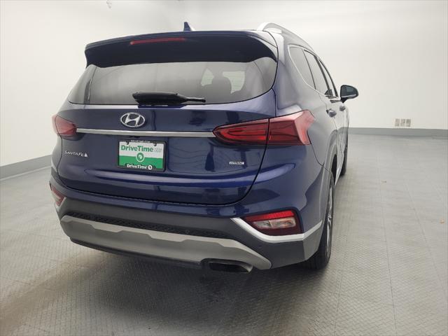 used 2020 Hyundai Santa Fe car, priced at $18,295