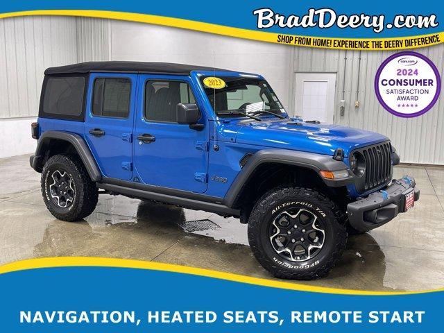 used 2023 Jeep Wrangler 4xe car, priced at $42,253
