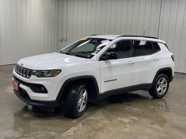 used 2023 Jeep Compass car, priced at $21,498