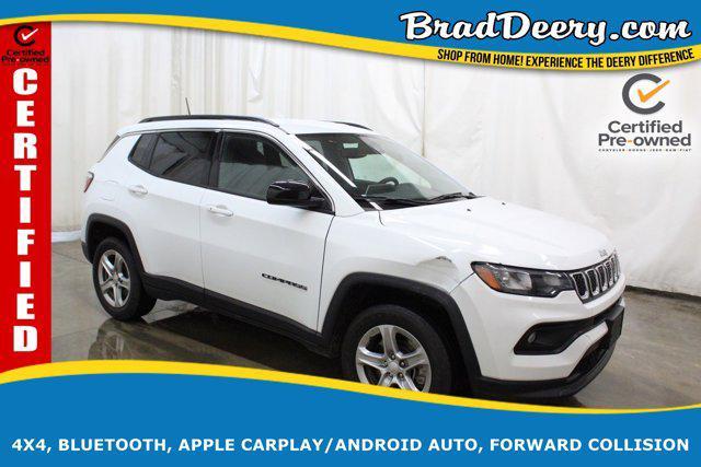 used 2023 Jeep Compass car, priced at $22,544