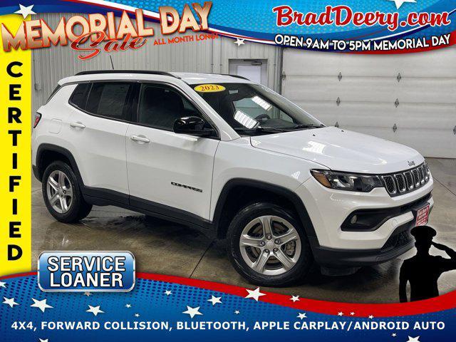 used 2023 Jeep Compass car, priced at $21,498