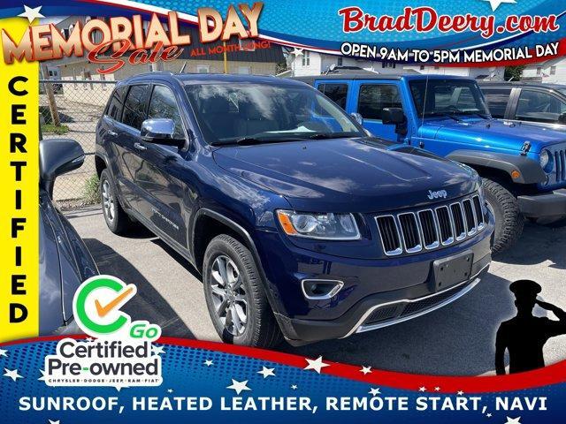 used 2014 Jeep Grand Cherokee car, priced at $16,414