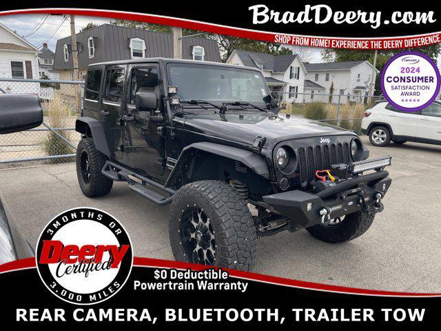 used 2016 Jeep Wrangler Unlimited car, priced at $21,393