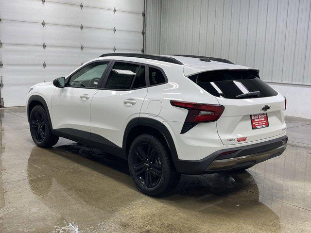 new 2025 Chevrolet Trax car, priced at $26,499