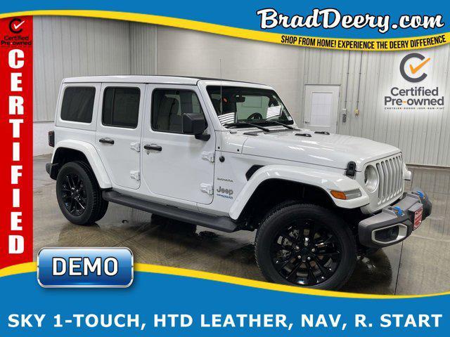 used 2022 Jeep Wrangler Unlimited 4xe car, priced at $34,967